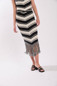 MIRAGE SKIRT BLACK