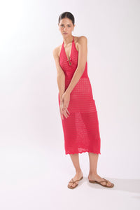 BEVERLY DRESS CLARED RED (PREVENTA)