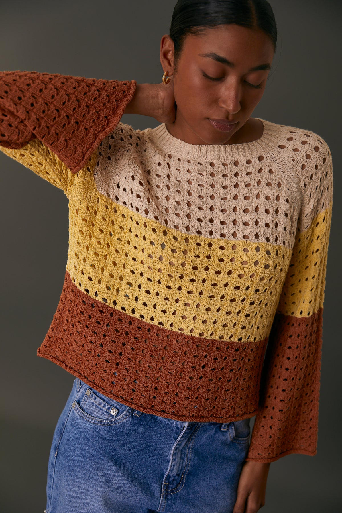 GENOVA SWEATER PECAN BROWN