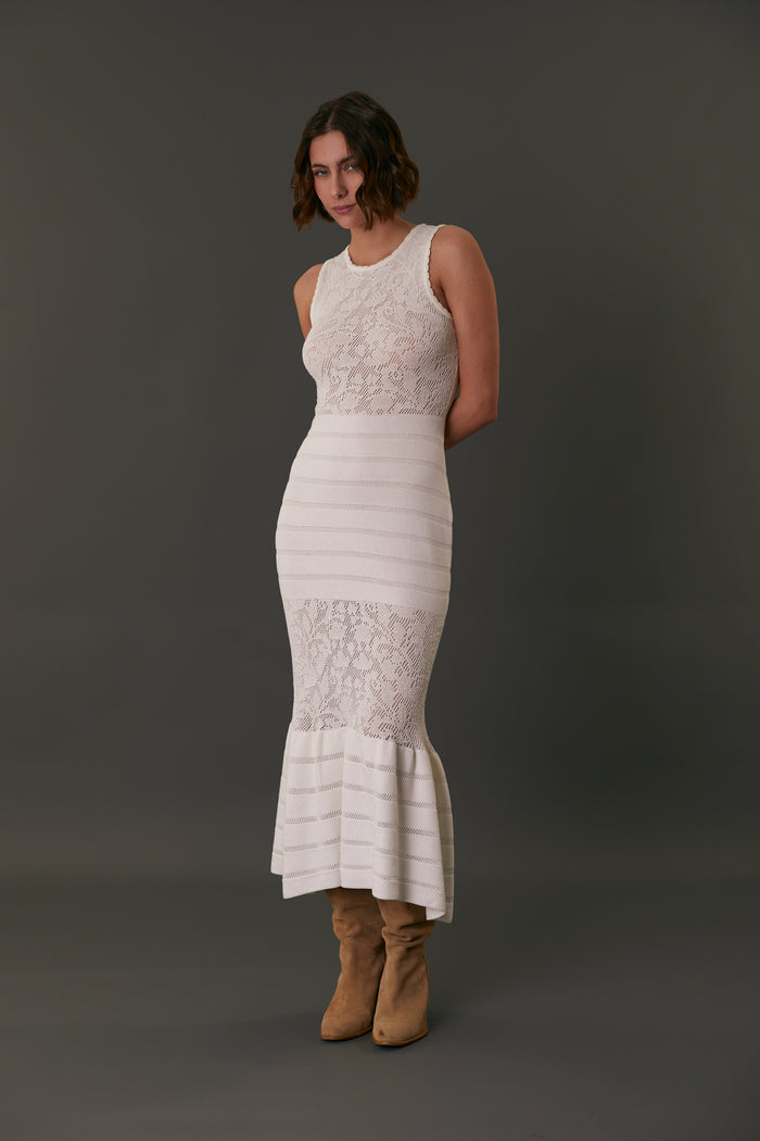 MILANO DRESS IVORY