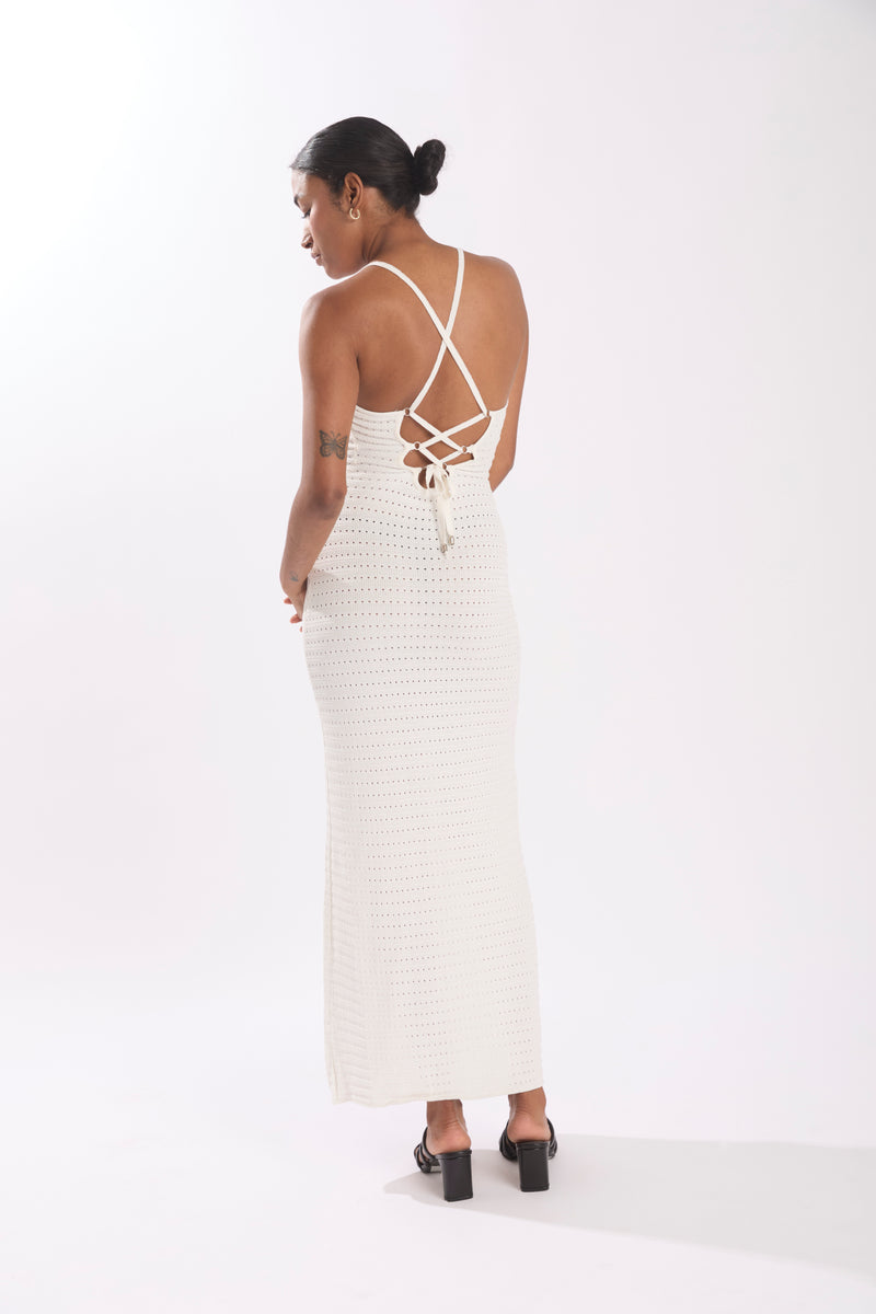 ROSS DRESS IVORY