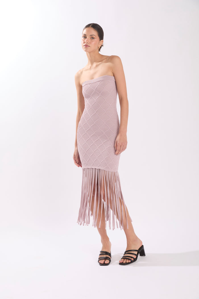 COPPOLA DRESS BURNISHED LILAC